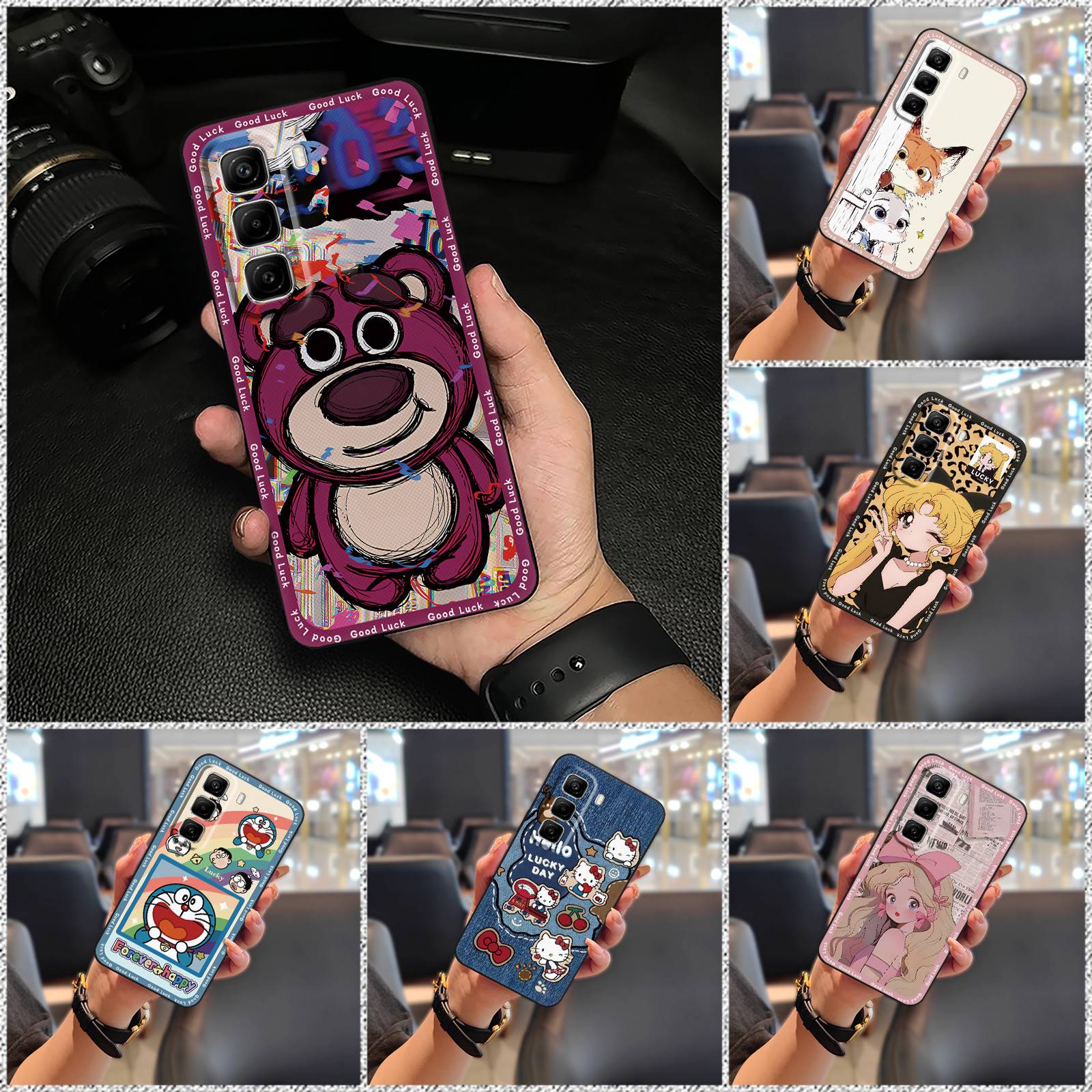 适用infinix Hot60 5G/Hot60i 4G/X6726/X6728/B手机壳全包边女