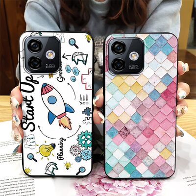 适用欧乐风Note16 Pro/Ulefone Note16 Pro手机壳男女款硅胶简约可爱创意红趣味卡通全包边潮流奢华新款个性