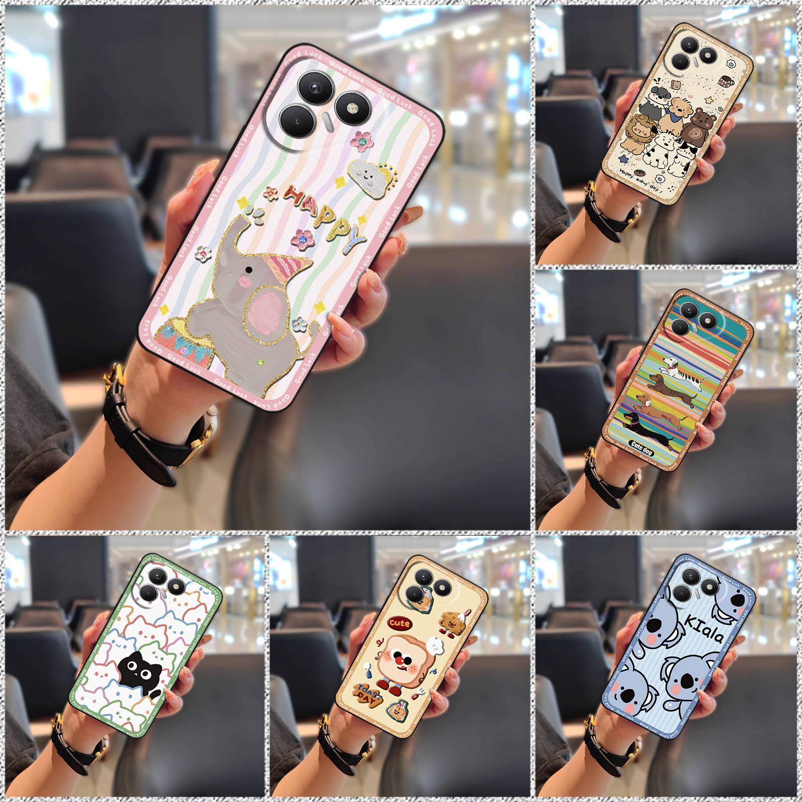 适用Tecno Pova7 4G/LJ6/Pova7 Neo手机壳潮流散热卡通女情侣