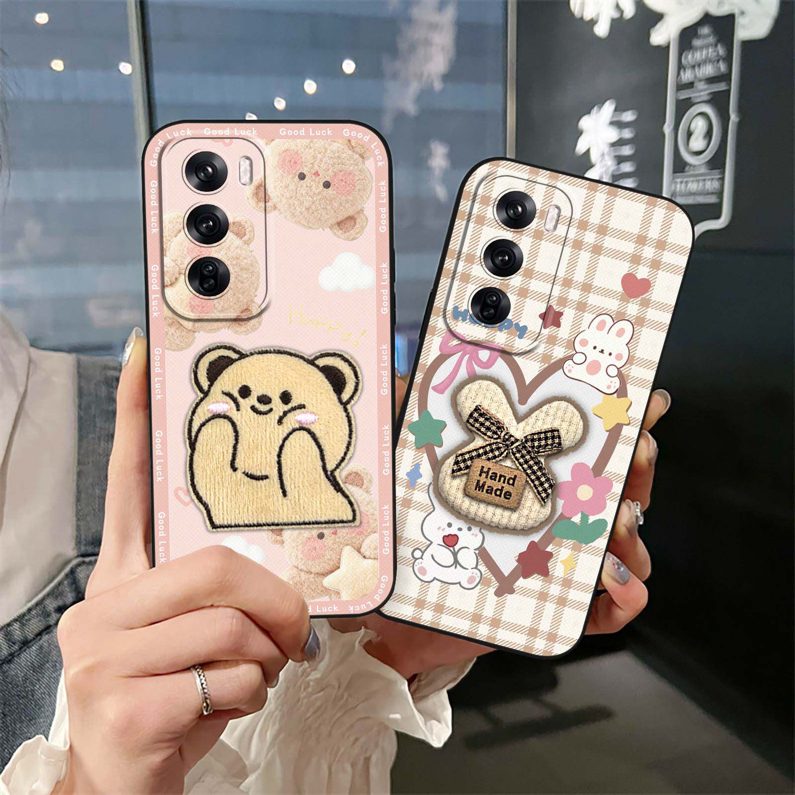 适用OPPO Reno12 Pro 5G海外版手机壳防尘青春个性