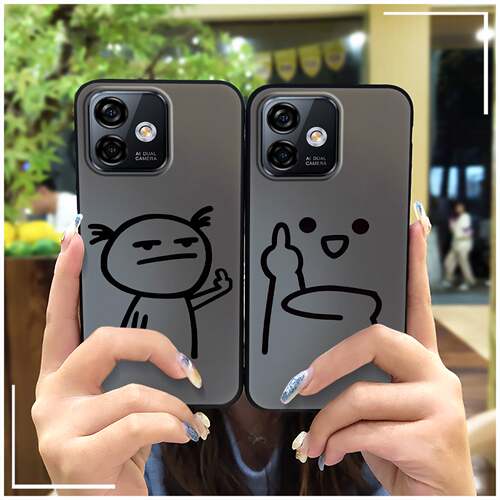 适用欧乐风Note16 Pro/Ulefone Note16 Pro手机壳动漫纯色青春散热可爱CP质感全包边软壳趣味硅胶新款奢华