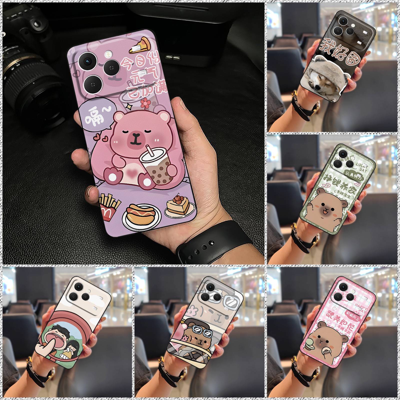 适用Tecno Spark40手机壳个性奢华软壳青春纯色质感全包边动漫CP