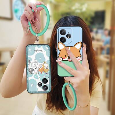 适用OPPO Realme Neo7手机壳硅胶情侣搞怪青春液态个性新款圆环