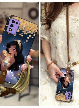 适用中兴Libero 5G iii/A202ZT手机壳腕带可爱全包边女款防尘Q版