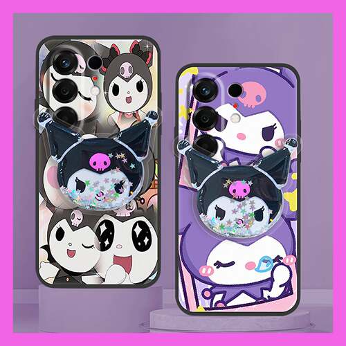 适用Tecno Camon50 4G/传音CN5手机壳趣味男女款可爱潮流奢华旋转个性卡通散热新款动漫液态硅胶流沙质感青春