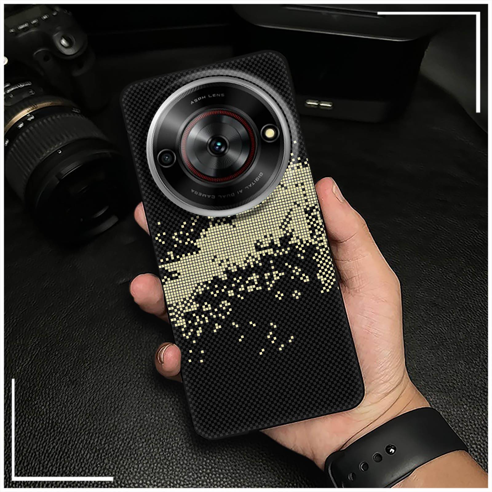 适用中兴A75 5G/努比亚小牛/Focus 5G/小鲜60手机壳个性硅胶新款情侣简约创意散热趣味潮流青春男女款卡通