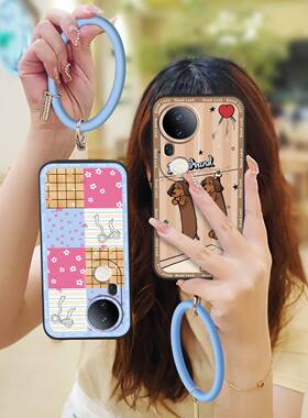 适用VIVO S20 Pro/T4 Ultra手机壳散热挂手腕潮流圆环动漫个性