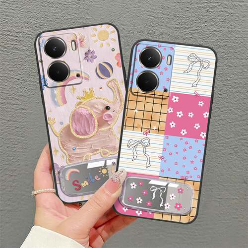 适用OPPO Realme Neo7X/真我14国内版/P3 5G手机壳数码情侣个性趣味潮流补妆镜防尘搞怪镜子散热软壳化妆镜