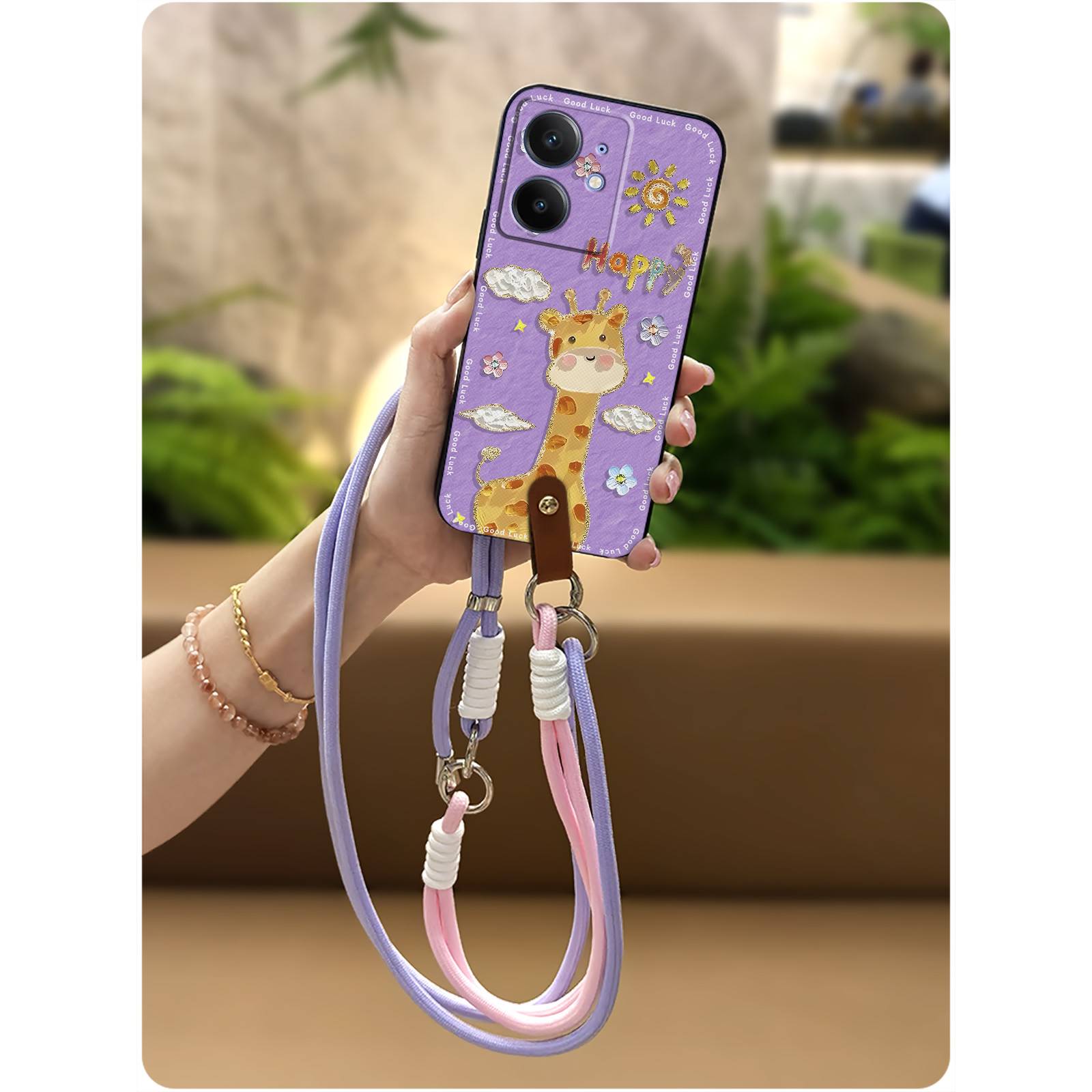适用OPPO Realme Neo7 SE/真我Neo7SE手机壳质感简约Q版散热青春