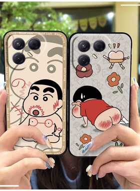 适用Tecno Pova7 5G/LJ7手机壳数码防尘新款蜡笔软壳质感可爱