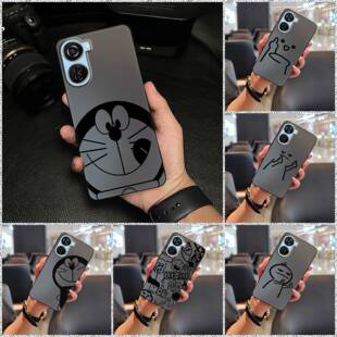 适用中兴天机40 Lite/Axon40 Lite/V50 Design 5G/努比亚Neo 5G手机壳情侣简约搞怪卡通软壳防尘个性动漫散热