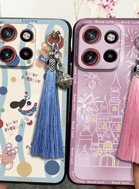 适用MOTO S50/Edge50 Neo/ThinkPhone25手机壳硅胶新款卡通散热