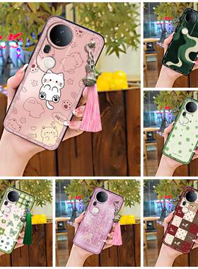 适用VIVO S20 Pro/T4 Ultra手机壳女款静雅铃铛防尘可爱硅胶质感