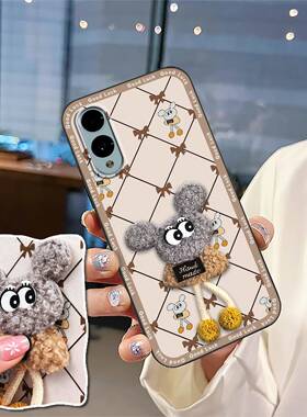 适用富士通F-52E/Fujitsu Arrows We2手机壳防尘新款可爱刺绣3D