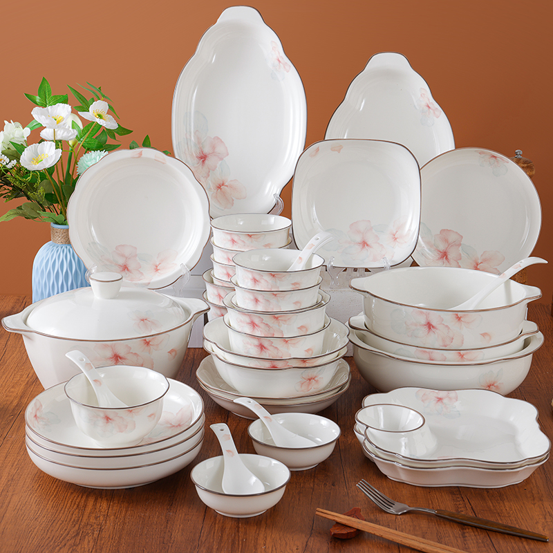 松昌家用碗盘餐具套装