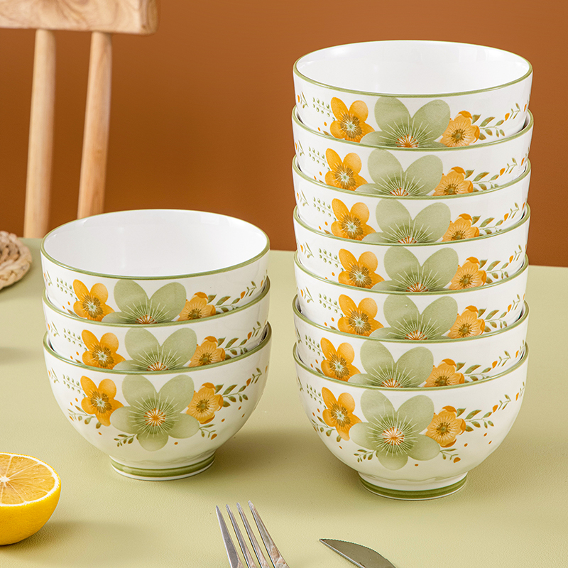 陶瓷家用高颜值米饭碗