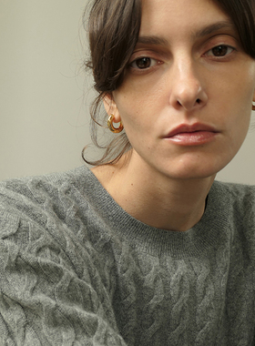 【CnHnOn 脂肪商店】Everyday Hoops 简约圆环耳圈/耳环