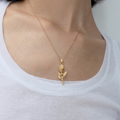 永恒 ROSE 14K金 玫瑰 CnHnOn 复古优雅质感k金项链 脂肪商店