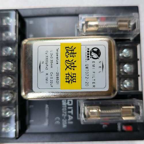 议价QITAI齐泰20A滤波器QMT072－20A，成色9新，功