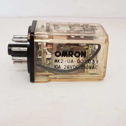 议价OMRON MK2-UA-007059 RELAY 10A 28VDC 230VAC 8 PIN