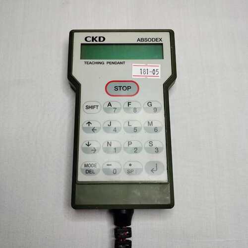 议价CKD ABSODEX AX0180-E AX0180E Teaching Pendant w/ Cut Cab