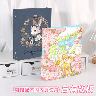 去造未来磁吸盒型卡册A5型活页硬壳拍立得专辑卡片收纳相册本外壳