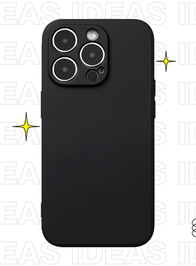 定制黑色魔方液态手机壳适用苹果iPhone78SE2/XS/11/12ProMax直角