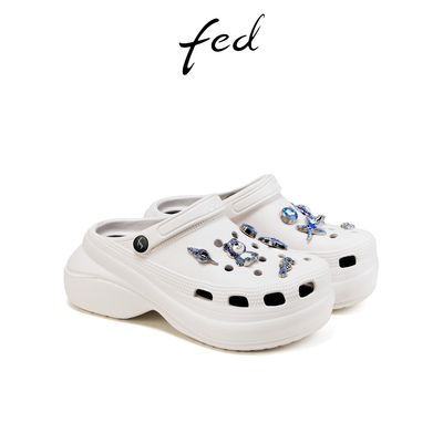 fed经典洞洞鞋夏季新款商场同款
