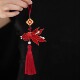 旗袍压襟挂饰中国风红色喜庆锦鲤流苏新年装 饰古风汉服襟步挂件女