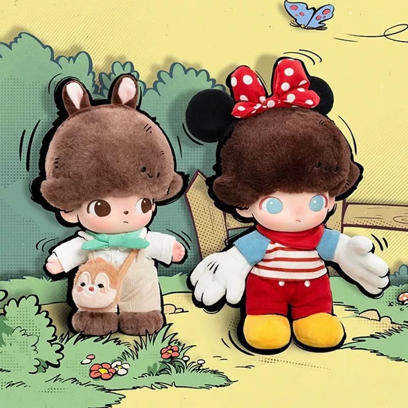 POPMART泡泡玛特SKULLPANDA光织园系列SP毛绒公仔挂件盲盒玩具