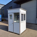 定制户外移动岗亭临时休息室保安亭值班门卫室治安亭活动房吸烟亭