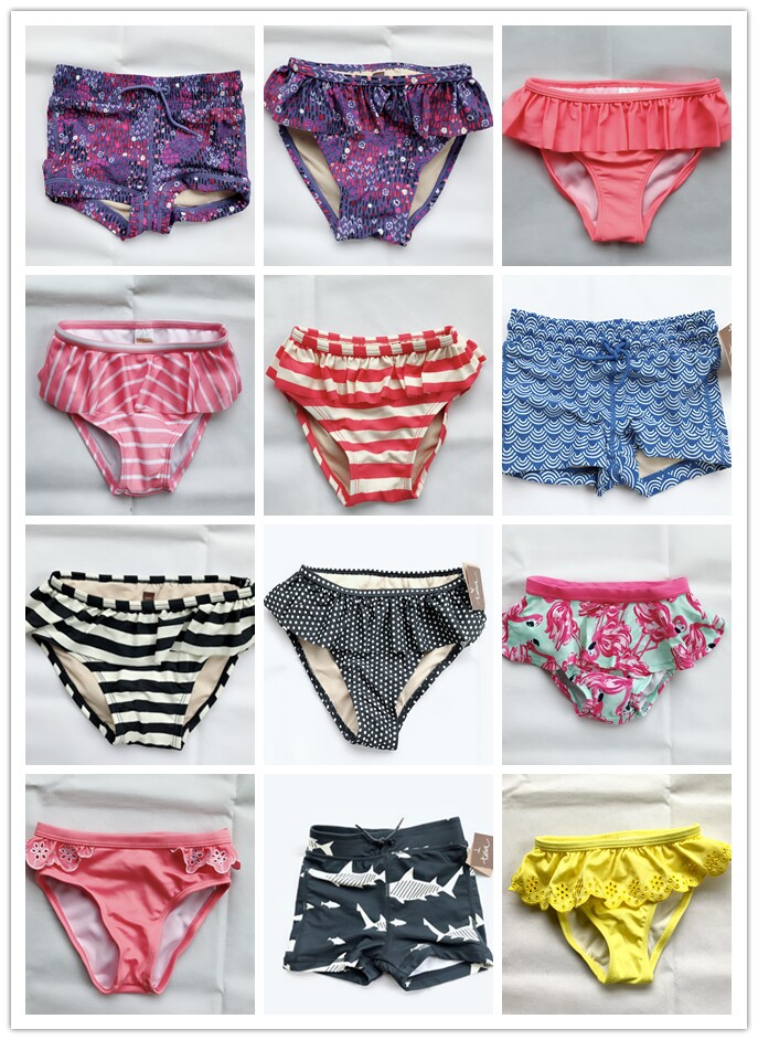 U.S.A Tea Gymboree Carter Boy girl Flat angle triangle bathing trunks Sunscreen The original single special 2-10 yearin the Children/Baby/Family fitted , Children's swimwear , Swimsuit pants  category - from Buy2taobao.com to provide professional Taobao agent buy service