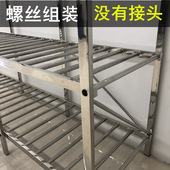 不锈钢简易布衣柜螺丝组装 钢架钢管加粗加厚加固全钢家用收纳衣橱