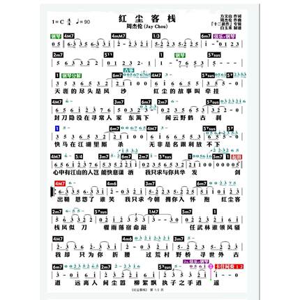 【2025更新】万首台湾谱乐队总谱功能谱跑场谱级数谱简谱酒吧演出