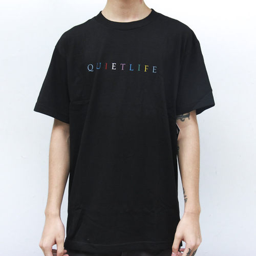QUIET LIFE RAINBOW 纯棉短袖TEE  美国进口现货