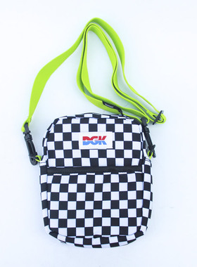 DGK HUSTLE/MISMATCH 格子 小挎包 美国进口现货