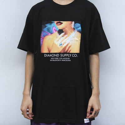 DIAMOND SUPPLY CO.WOMENS HAND 纯棉短袖TEE 美国进口现货
