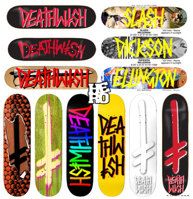 logo签名款多尺寸美国进口滑板