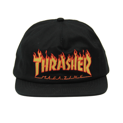 thrasher迷彩平沿帽进口现货