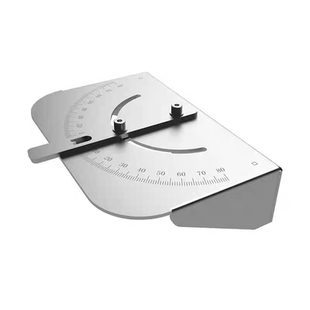 折弯机磁吸角尺角度辅助工具不锈钢材质圆弧折弯前推定位双边定位