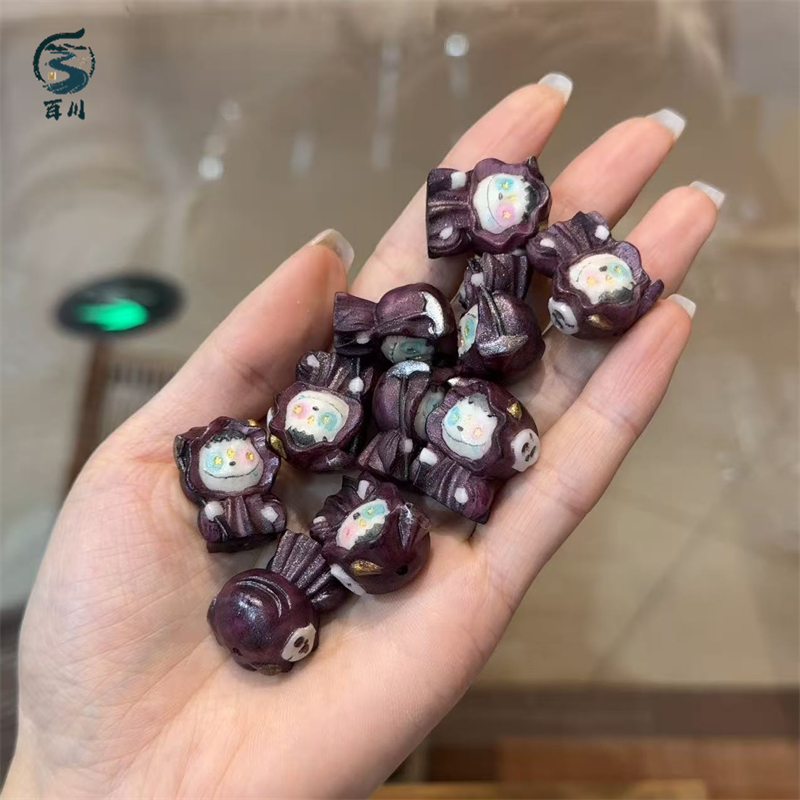 象牙果女巫手工佛珠挂件