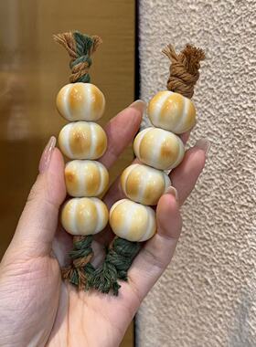 天然象牙果南瓜珠手捻DIY配饰