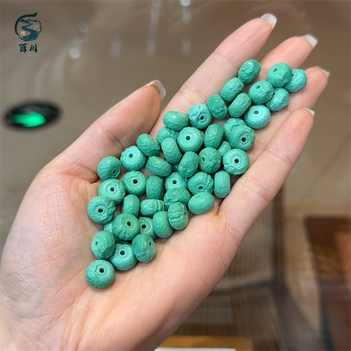 菱镁矿龙扣文玩佛珠隔珠