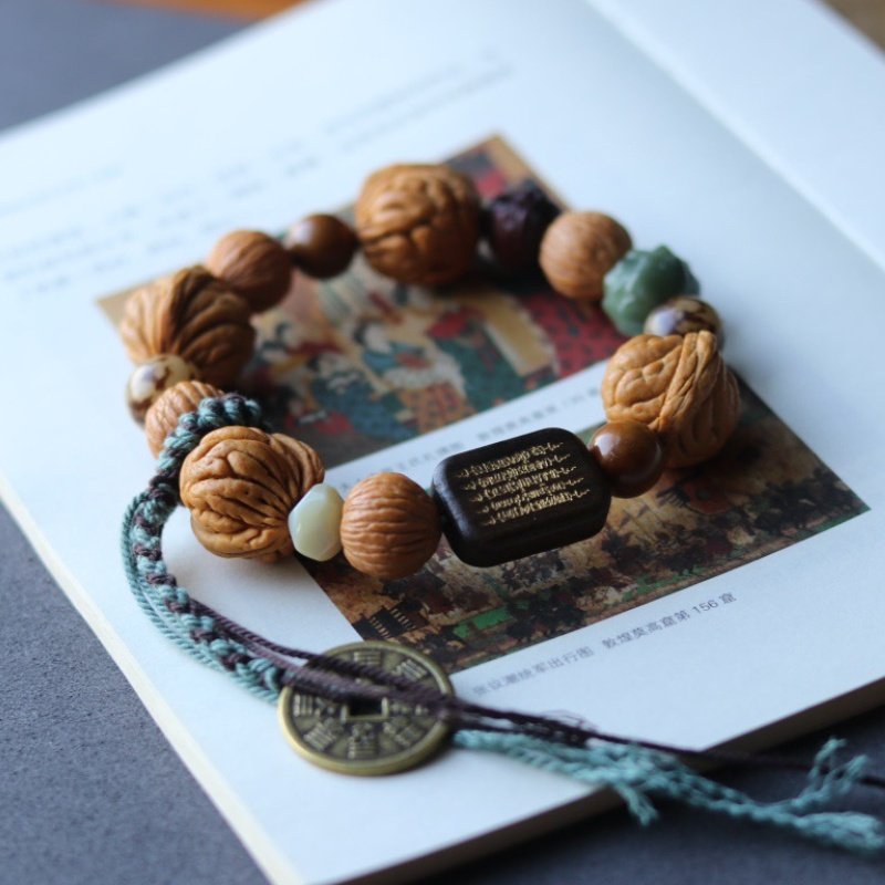 霸王龙桃核菩提根原皮猴头聚宝盆紫金鼠莲花沉香五道经文山鬼花钱