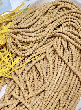 百香籽108颗手串男藏式高密原籽高桩鬼脸顺纹精工配饰单圈手链女