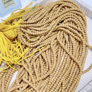 百香籽108颗手串男藏式 高密原籽高桩鬼脸顺纹精工配饰单圈手链女