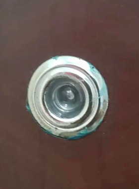 防盗门管径27mm工程款猫眼通用型防盗门猫眼家用塑料门镜猫眼
