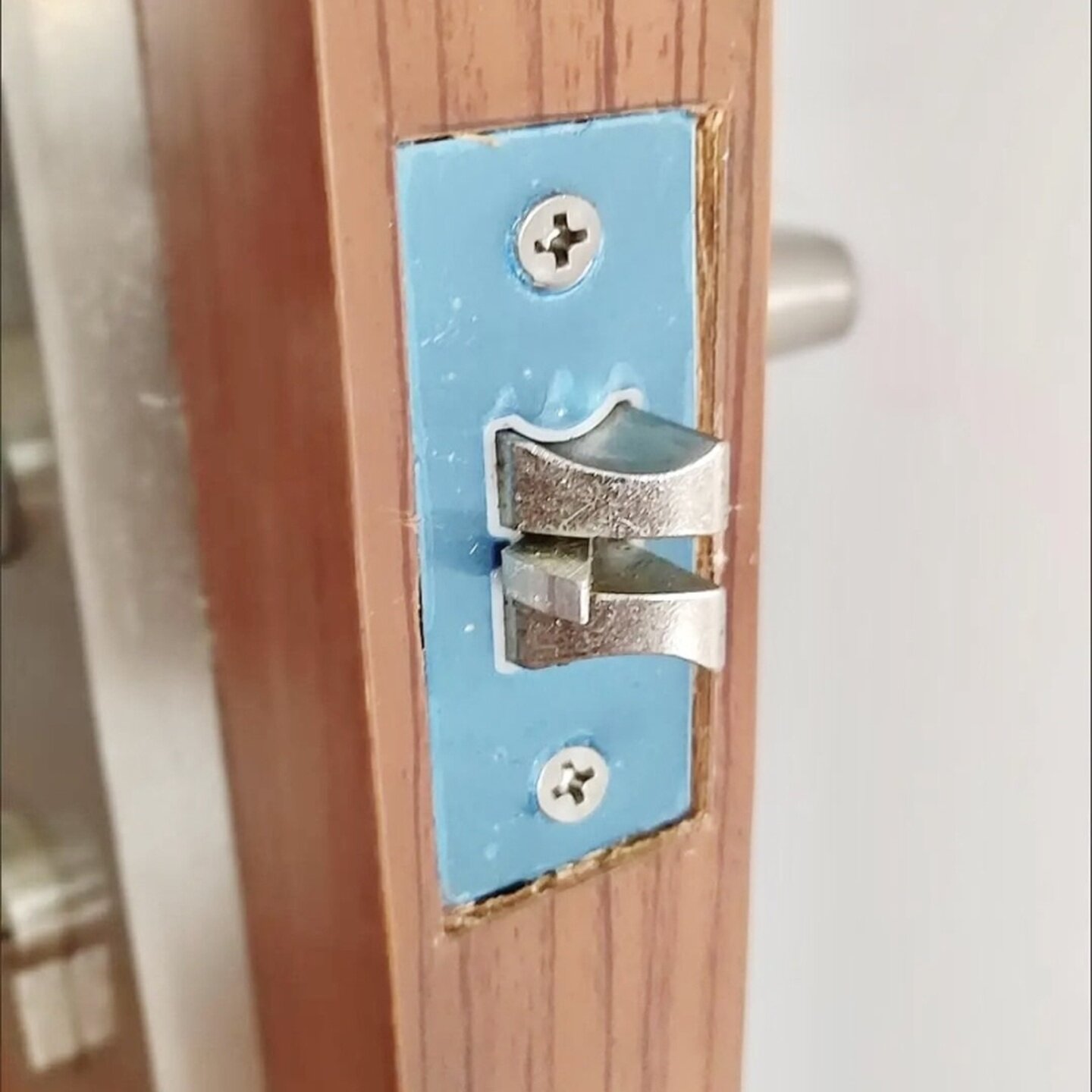 单锁舌锁芯木门锁插芯锁体通用型室内浴室锌合金锁舌锁头锁舌头