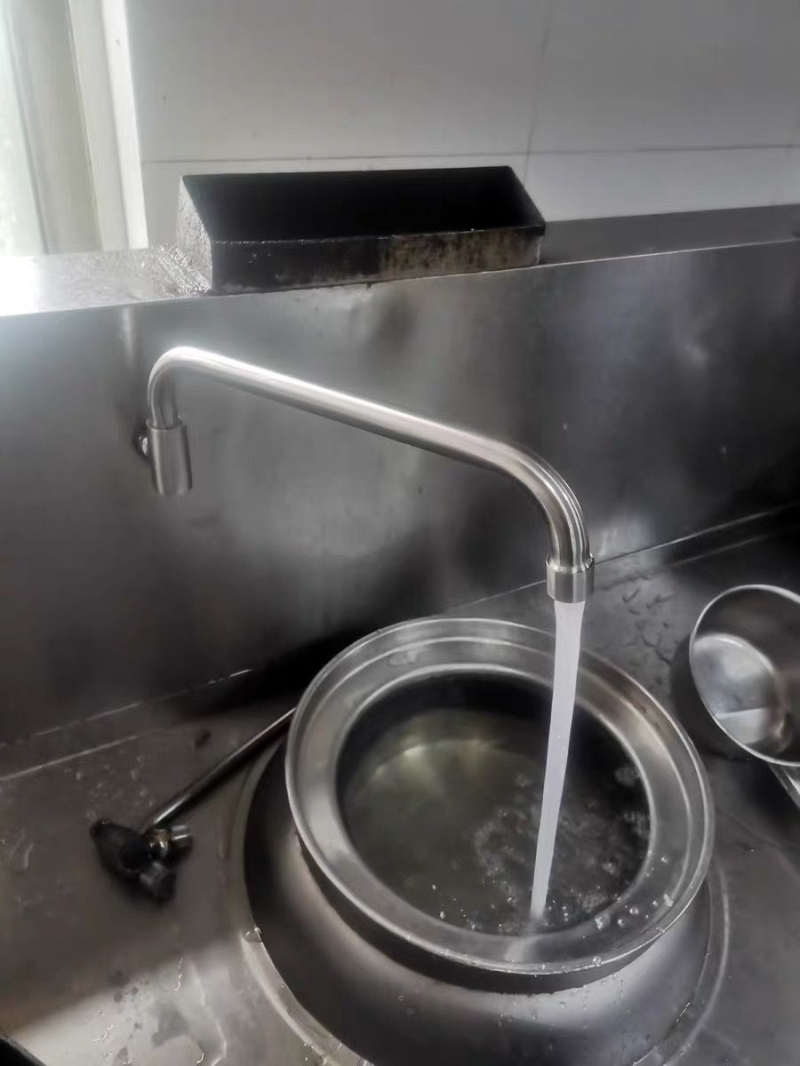 厨房304酒店摇摆电磁灶水龙头半自动燃气灶厨灶灶台大灶炉灶