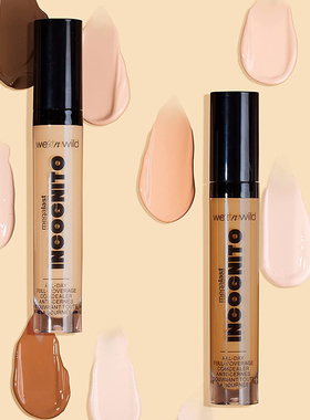 Wet n Wild湿又野自然裸妆黑眼圈豆印遮瑕液提亮肤色wnw遮瑕棒